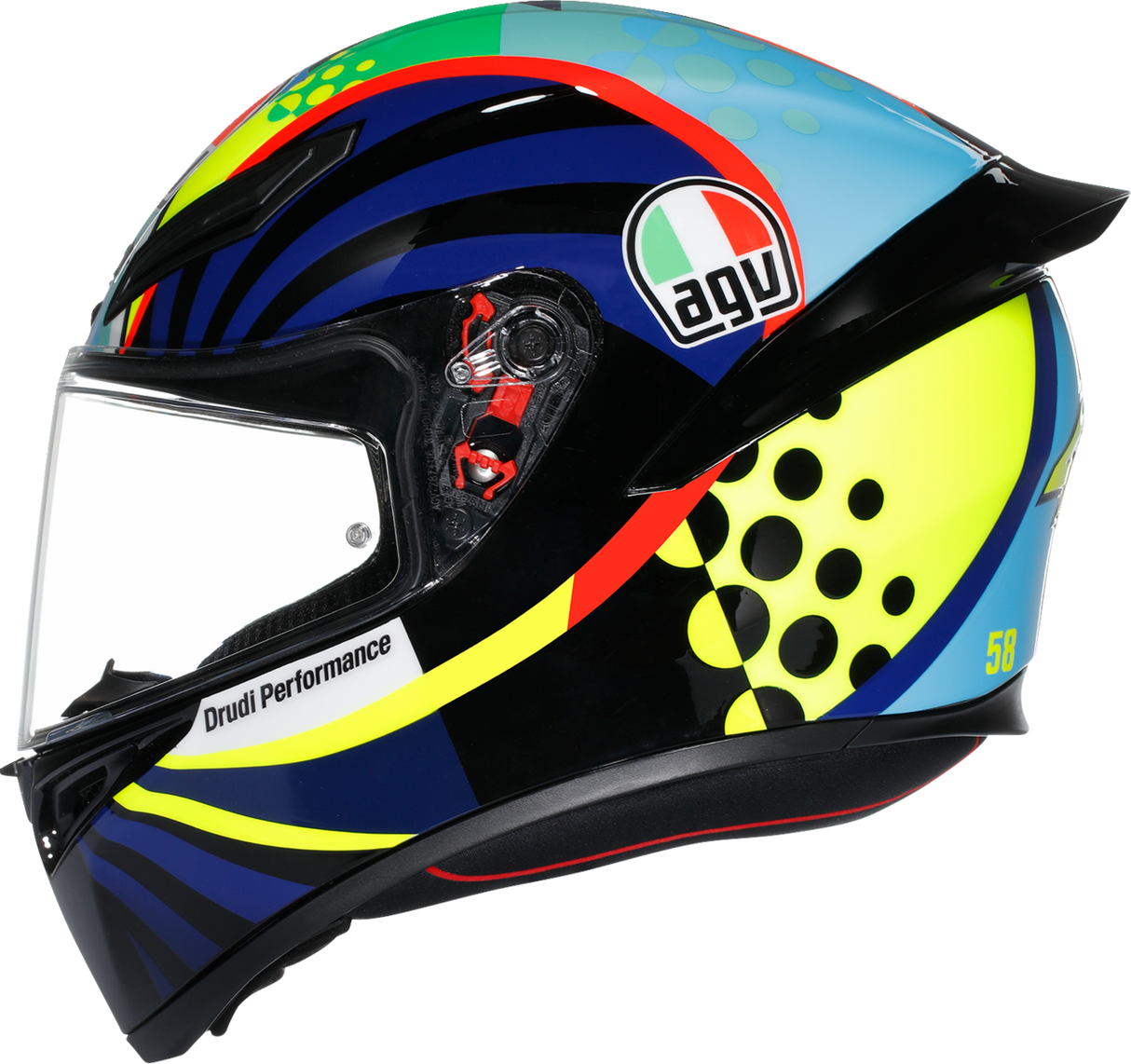AGV K1 S Helmet - Rossi Winter Test 2020 - 2XL 21183940180672X