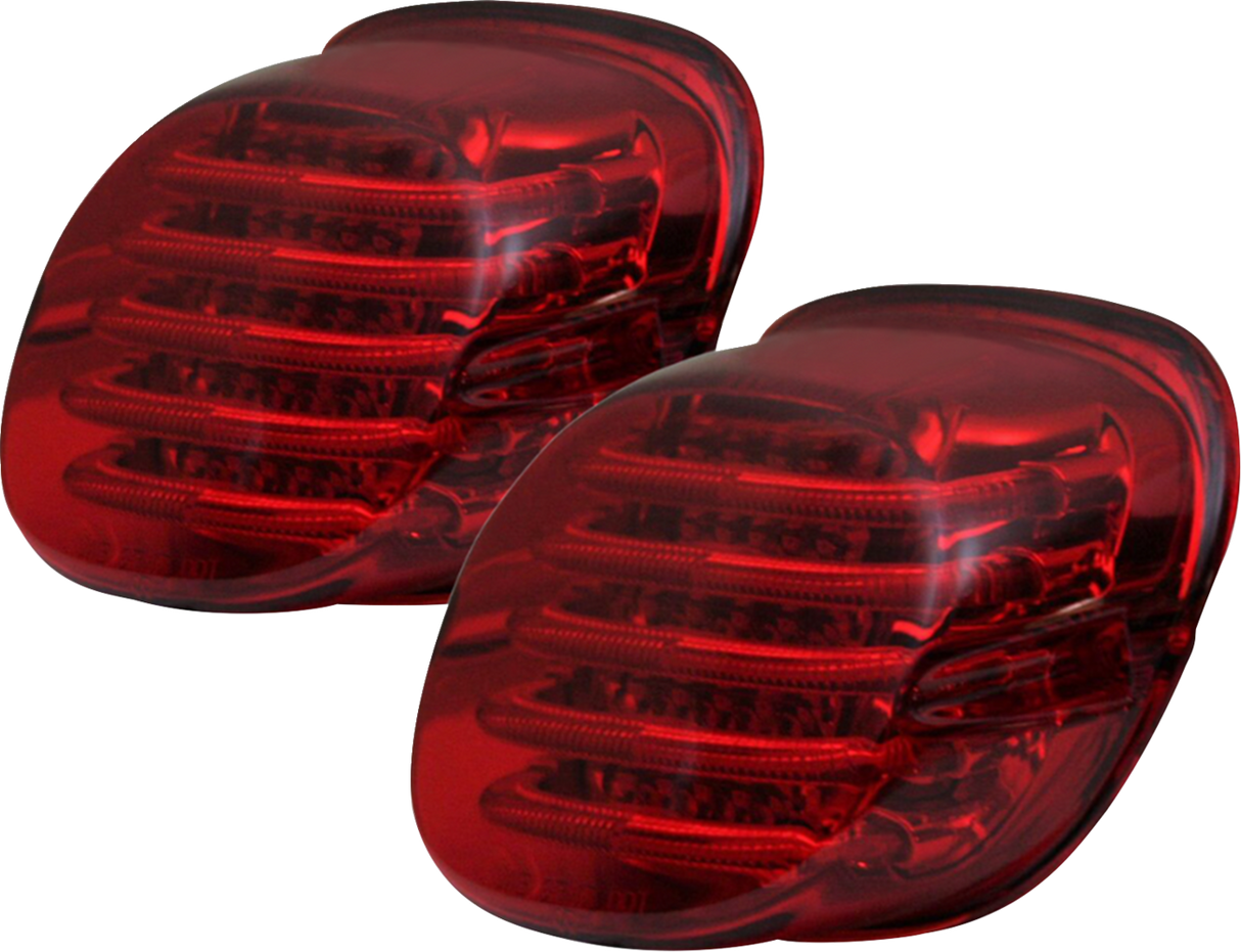 CUSTOM DYNAMICS ProBEAM® LED Taillight - Low-Profile - Red TRIKE-KIT-1R