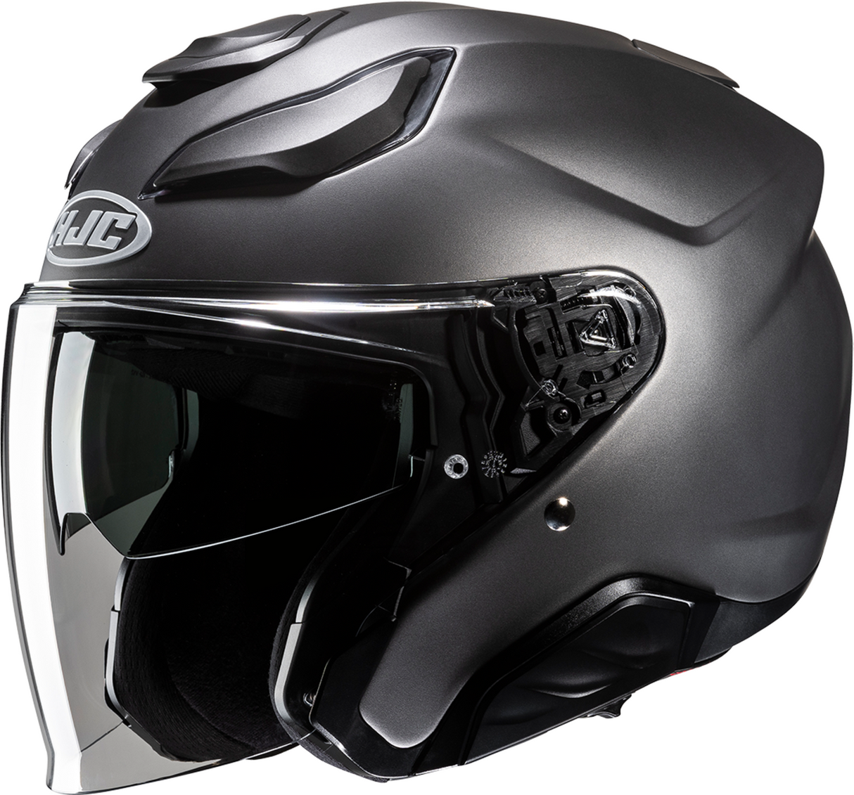 HJC F31 Helmet - Solid - Semi-Flat Titanium - XS JA21NUS3SFTV