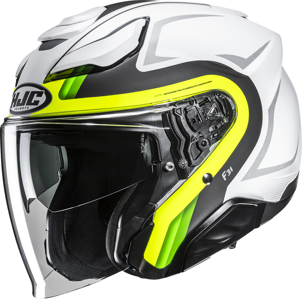 HJC F31 Helmet - Bask - MC3HSF - Medium JA21NUS54H3V