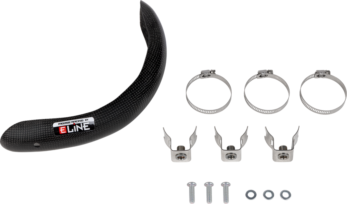 MOOSE OFFROAD Heat Shield - Carbon Fiber - Sherco SHS30025