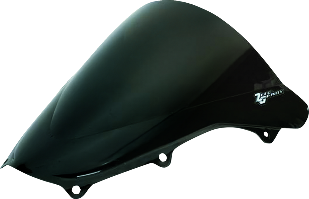 Zero Gravity 16-157-19 Double Bubble Windscreen - Dark Smoke - SV650/1000 | Street