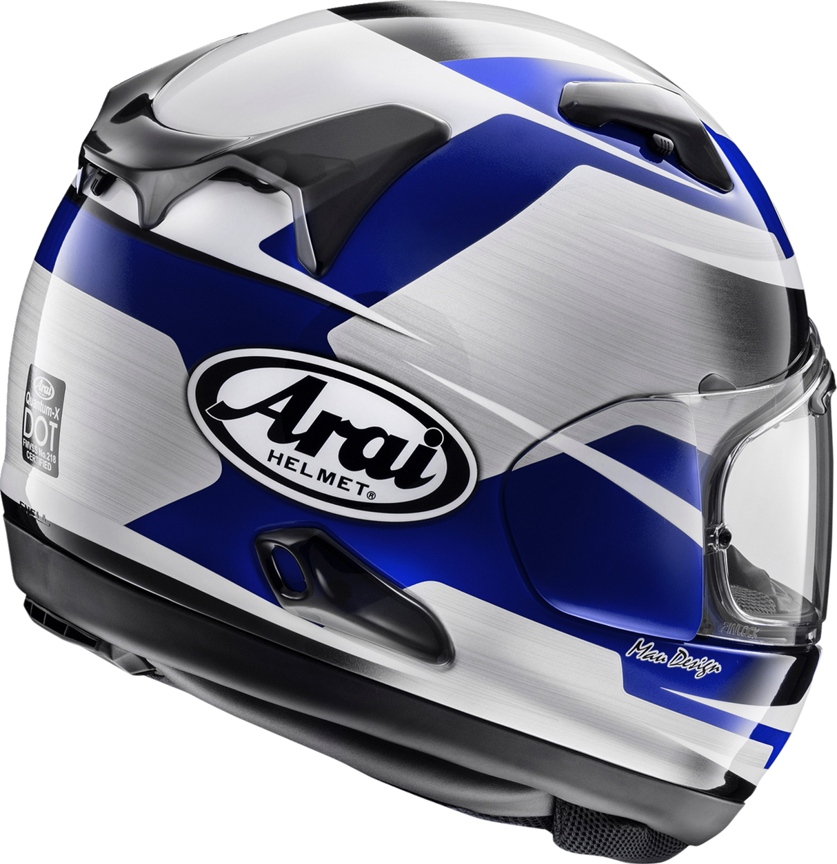 ARAI HELMETS Quantum-X Helmet - Steel - Blue - Small 0101-18123