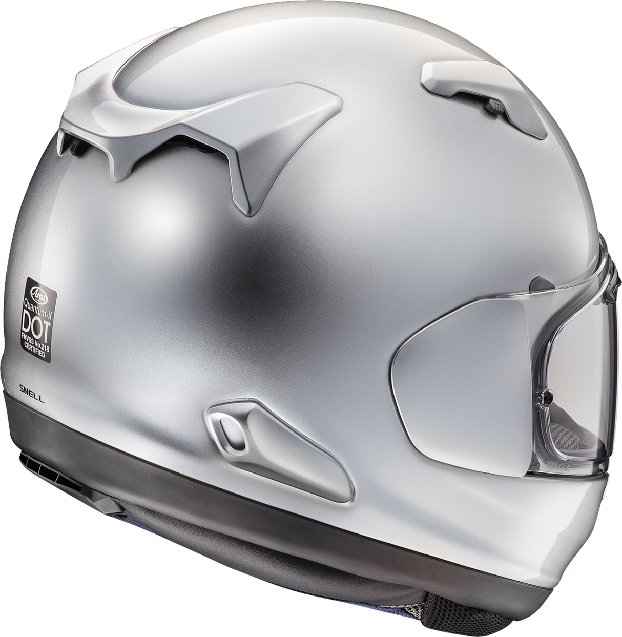 ARAI HELMETS Quantum-X Helmet - Aluminum Silver - 2XL 0101-18168