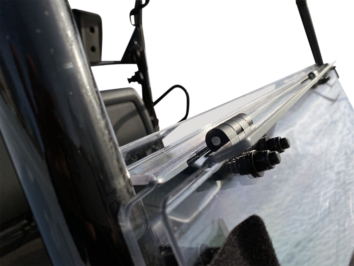 MOOSE OFFROAD Full Folding Windshield - Deluxe - Pioneer 700 V000347-12200M