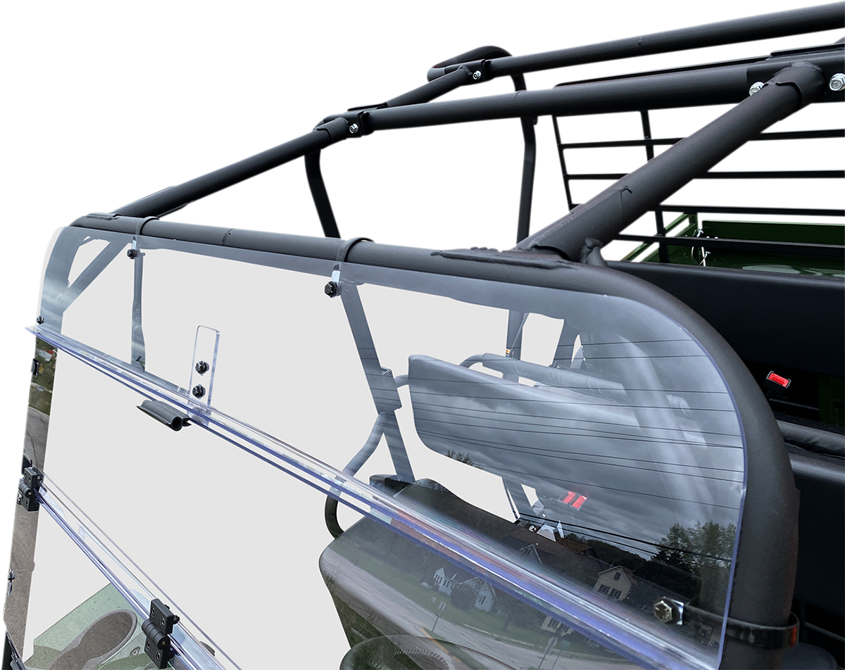 MOOSE OFFROAD Full Folding Windshield - Deluxe - Mule 4010 V000342-12200M