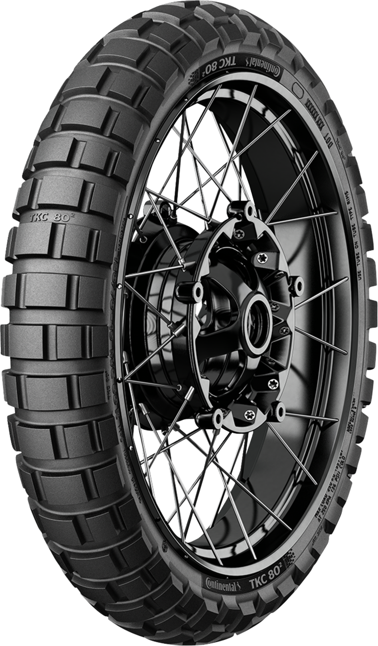 CONTINENTAL Tire - TKC 80² - Front - 100/90-19 - 57R 02405740000