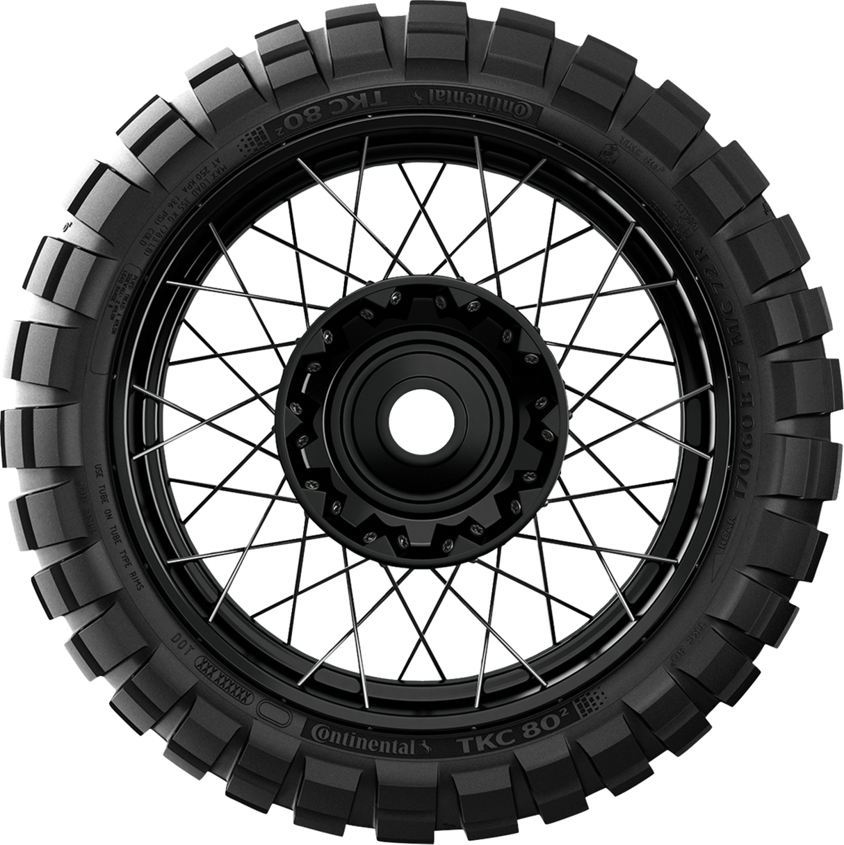 CONTINENTAL Tire - TKC 80² - Rear - 140/80-18 - 70R 02405780000