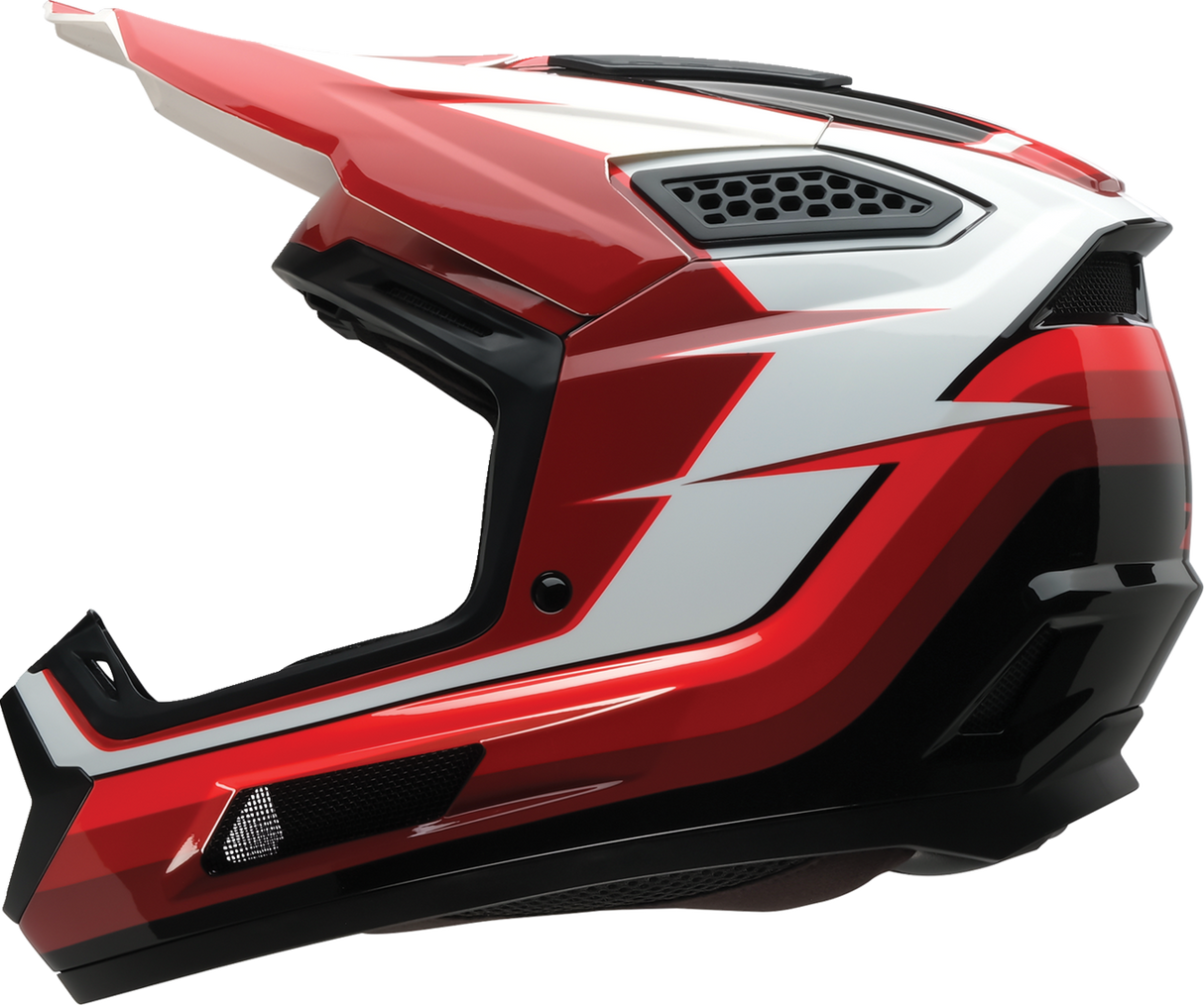 Z1R Dirt Maxx Helmet - Vortex - Red/White - 4XL 0110-9703