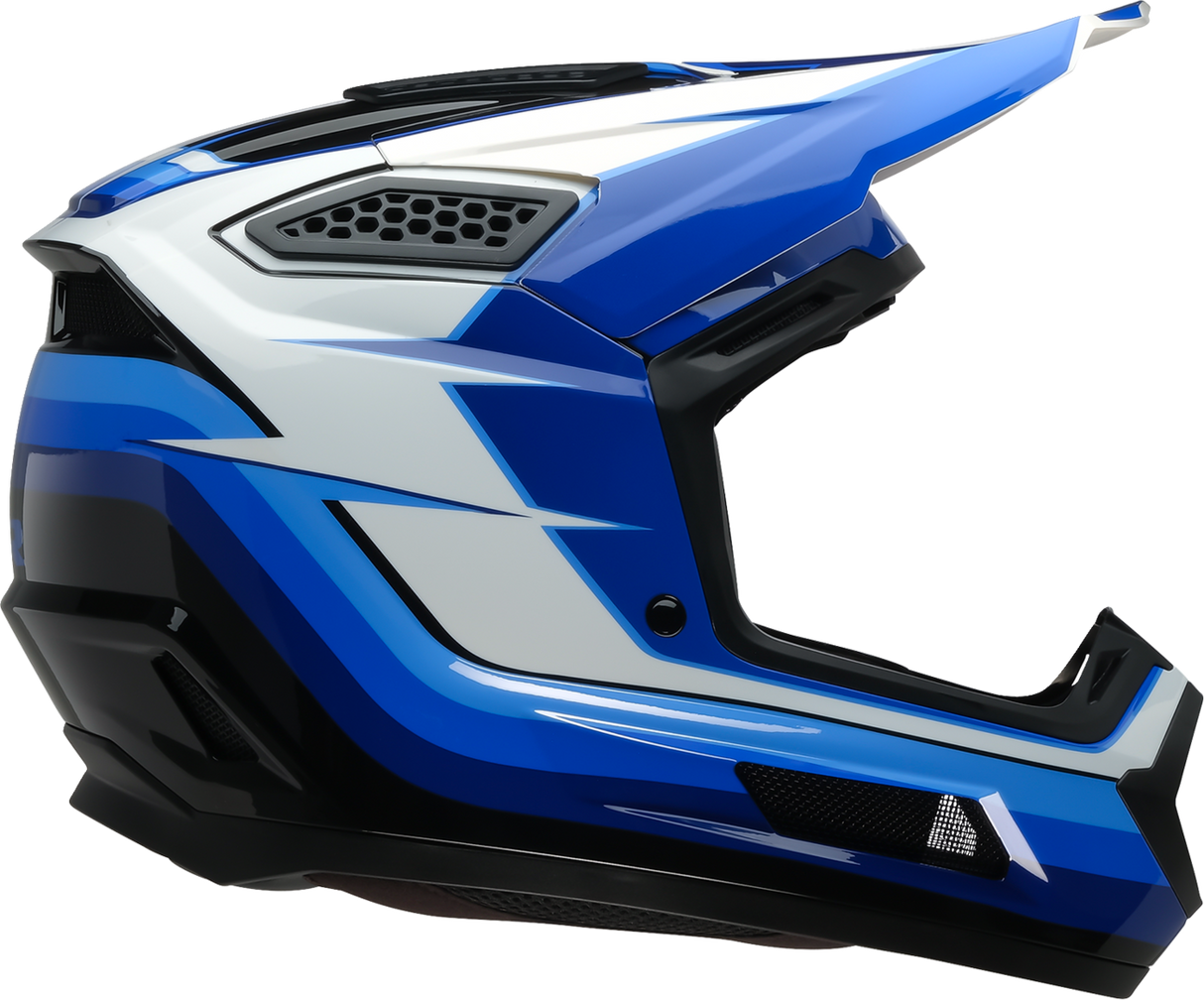 Z1R Dirt Maxx Helmet - Vortex - Blue/White - Small 0110-9688