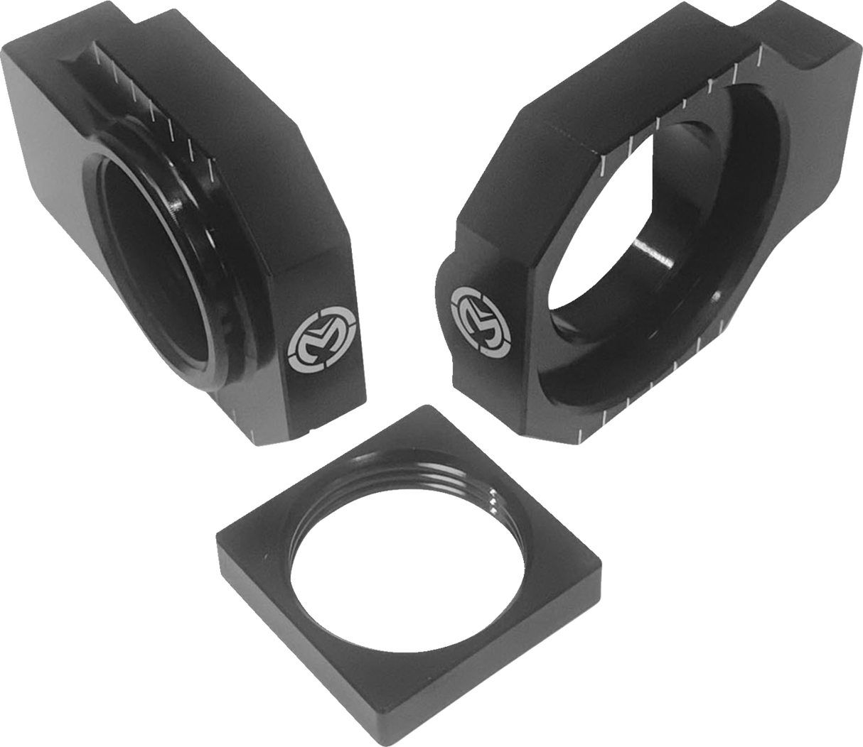 MOOSE OFFROAD Adjuster Kit - Swingarm/Axle Block - Gas Gas/Husqvarna/KTM W16-5603B