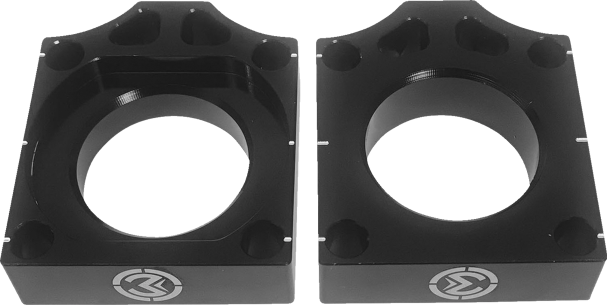 MOOSE OFFROAD Adjuster Kit - Swingarm/Axle Block - Kawasaki W16-2601B