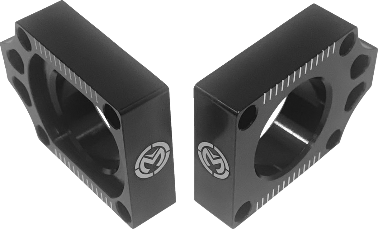 MOOSE OFFROAD Adjuster Kit - Swingarm/Axle Block - Kawasaki W16-2602B