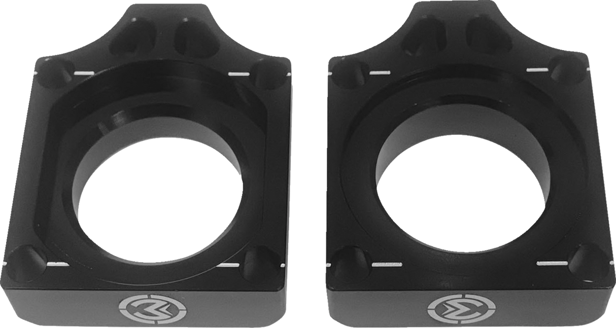 MOOSE OFFROAD Adjuster Kit - Swingarm/Axle Block - Kawasaki W16-2602B