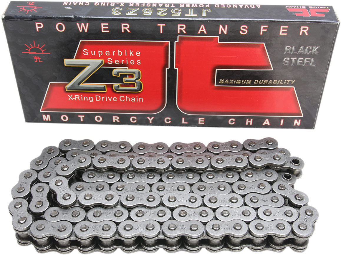JT CHAINS JTC525Z3-110RL 525 Z3 - Heavy Duty Drive Chain - 110 Links | Adventure/Off-Road