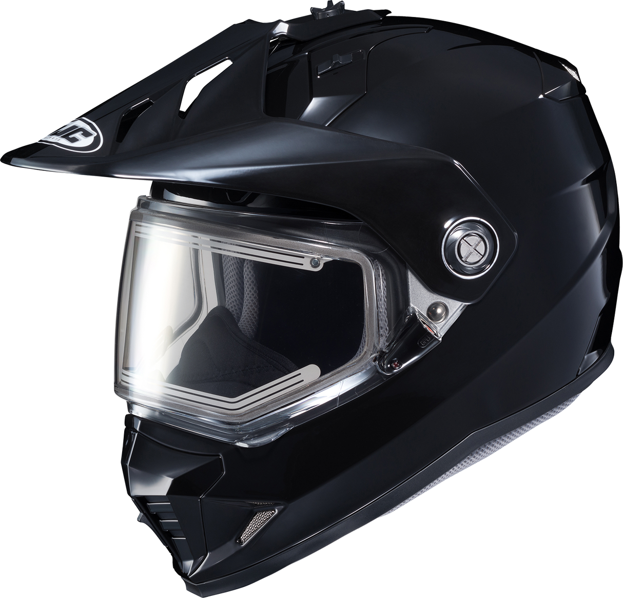 HJC DS-X1 Snow Helmet - Electric - Solid - Black - Large 272483