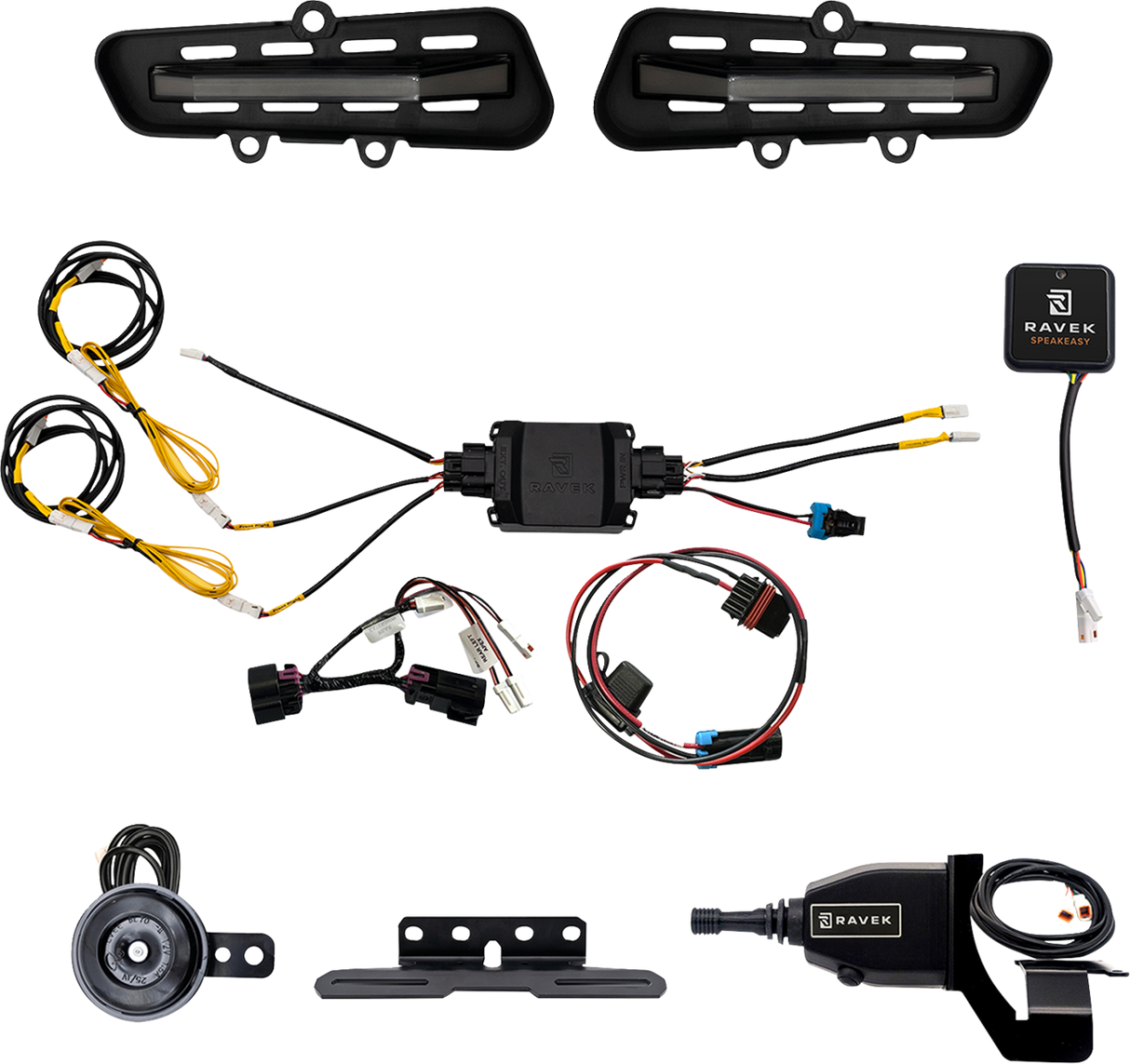 RAVEK Turn Signal Kit - Gen3 Speakeasy™ - Ranger XD 1500 - Lever 64-110SL