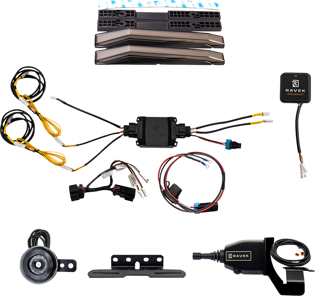 RAVEK Turn Signal Kit - Gen3 Speakeasy™ - Pioneer 1000 - Lever 66-100SL