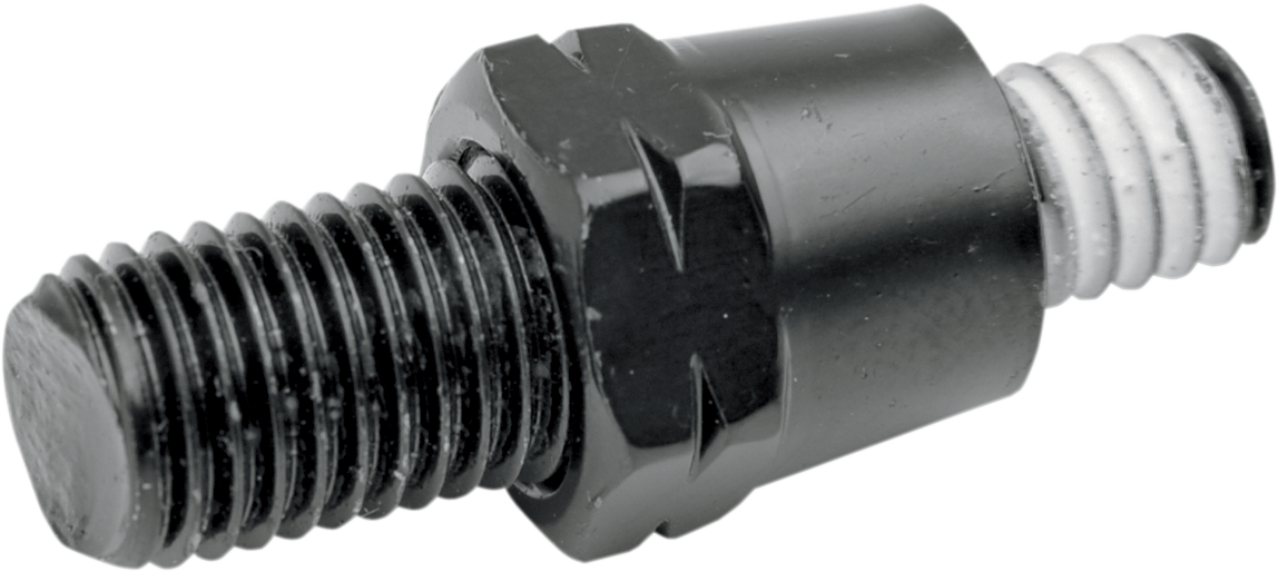 DRAG SPECIALTIES Adapter - Mirror - Stealth - Reverse Thread - Left - Black 302149BSC1BC101 - Cycle City Outdoors
