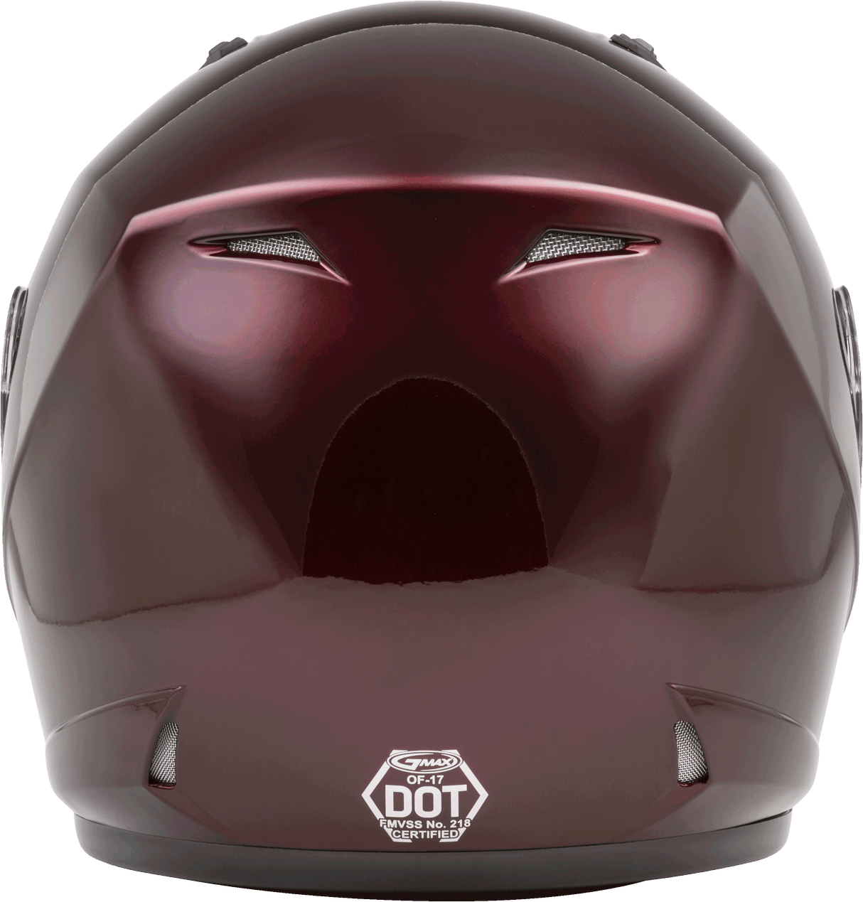 GMAX OF-17 Open Face Helmet - Wine Red, Part Number G317108N