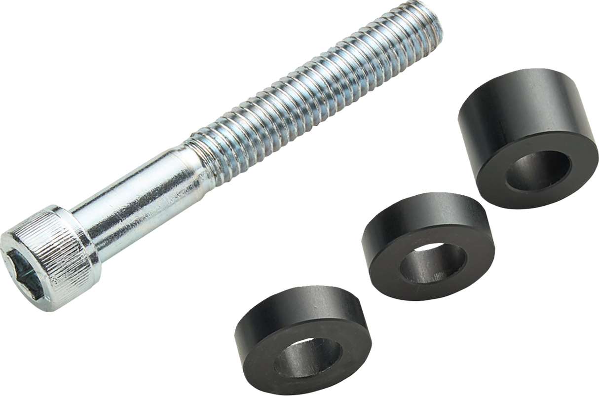 CIRO Frame Mounted Highway Peg Mount Kit - Adjustable - Chrome 66901