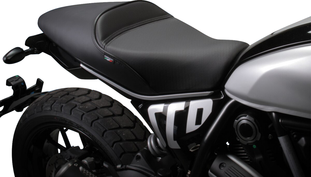 Sargent WS-708-29 World Sport Performance Solo Seat - Black - DTX - Scrambler '23-'25 | Street