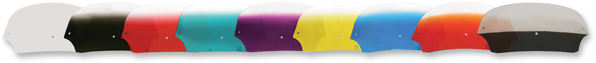 MEMPHIS SHADES Fairing Shield - 9" - Solar MEP8529
