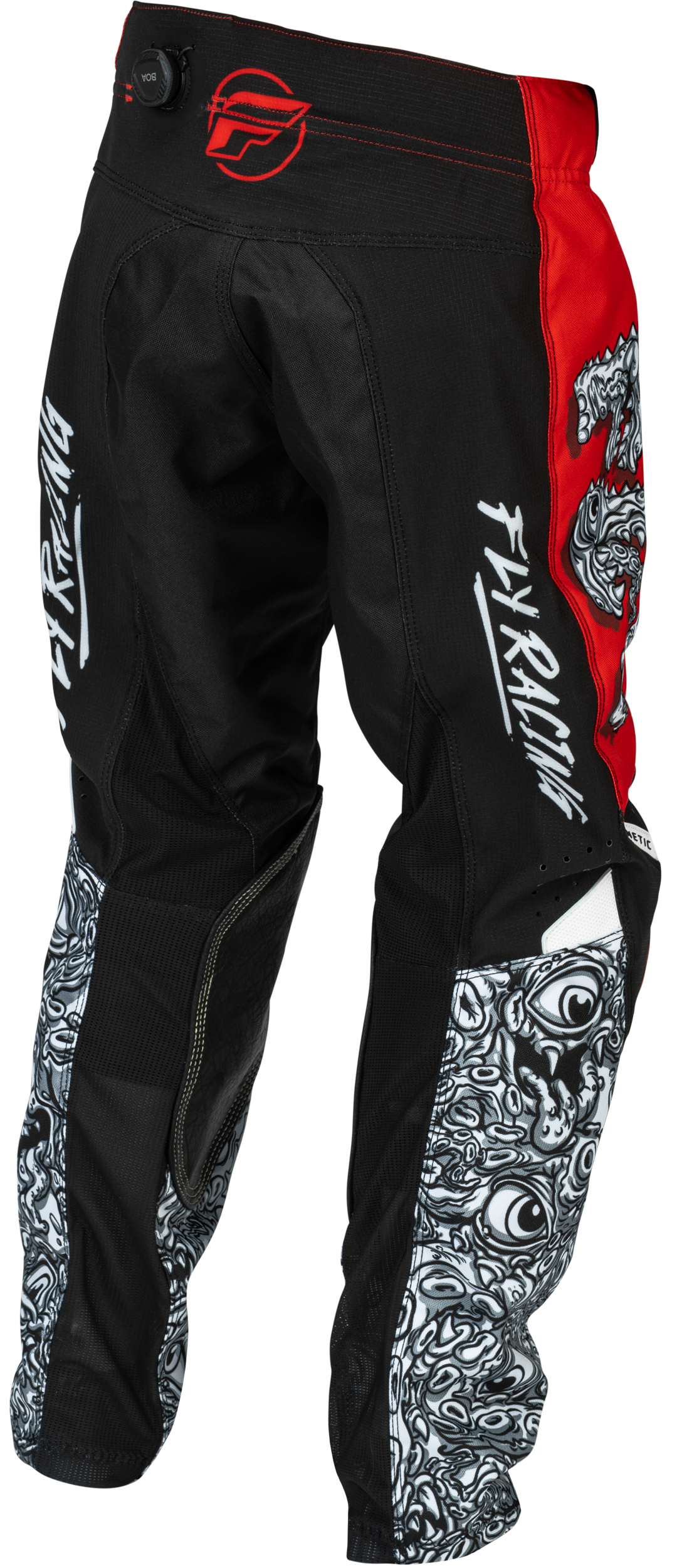 Youth Kinetic Mutant Pants Red/White/Black Sz 24