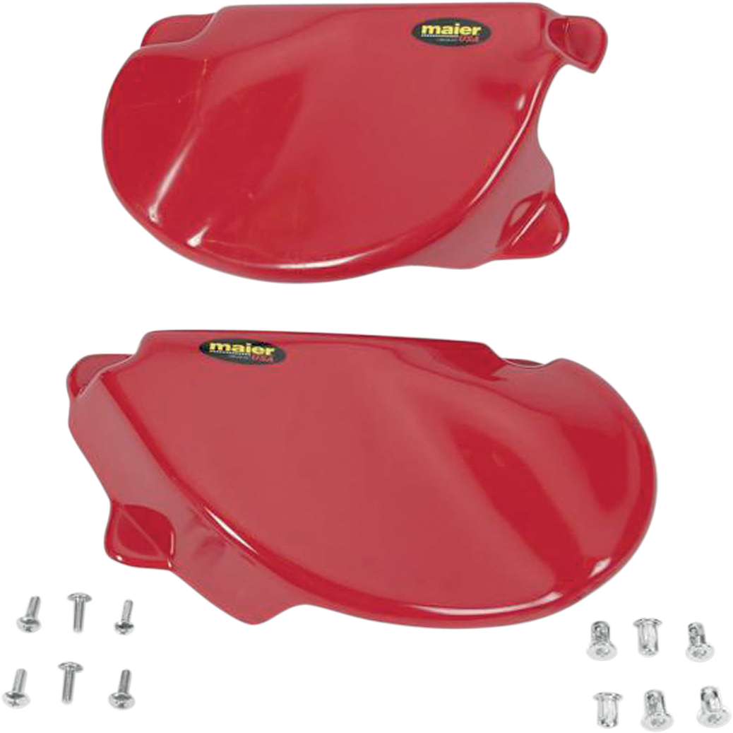 Maier 205002 Side Panels - Red - Honda - XR '77-'82 | Off-Road
