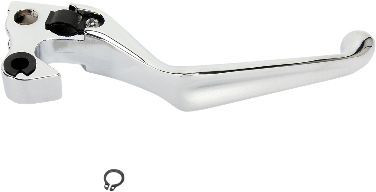 DRAG SPECIALTIES 0613-0944 Wide Blade Replacement Clutch Lever - Chrome | Street