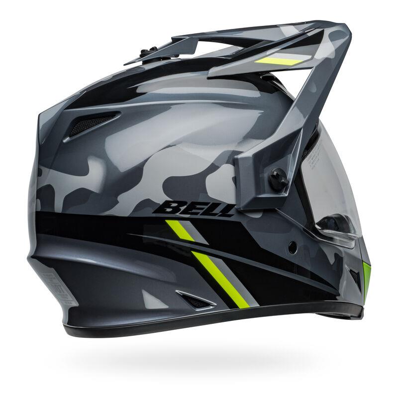 Bell - MX-9 ADV MIPS - Gloss Metallic Gray Camo Alpine Motorcycle Helmet