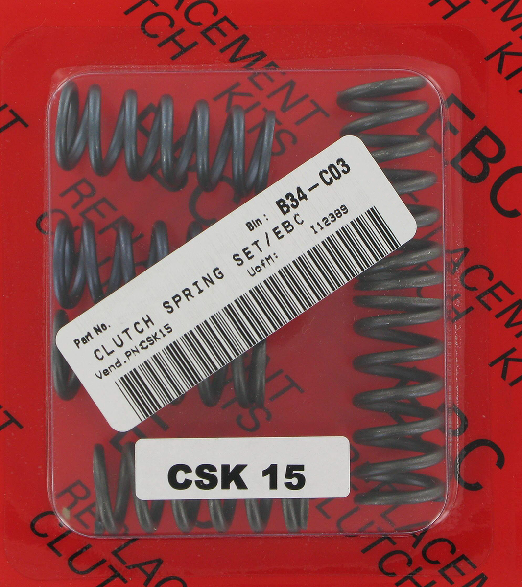 EBC Clutch Springs - CSK15 (Honda / Triumph / Suzuki 1973–2003)