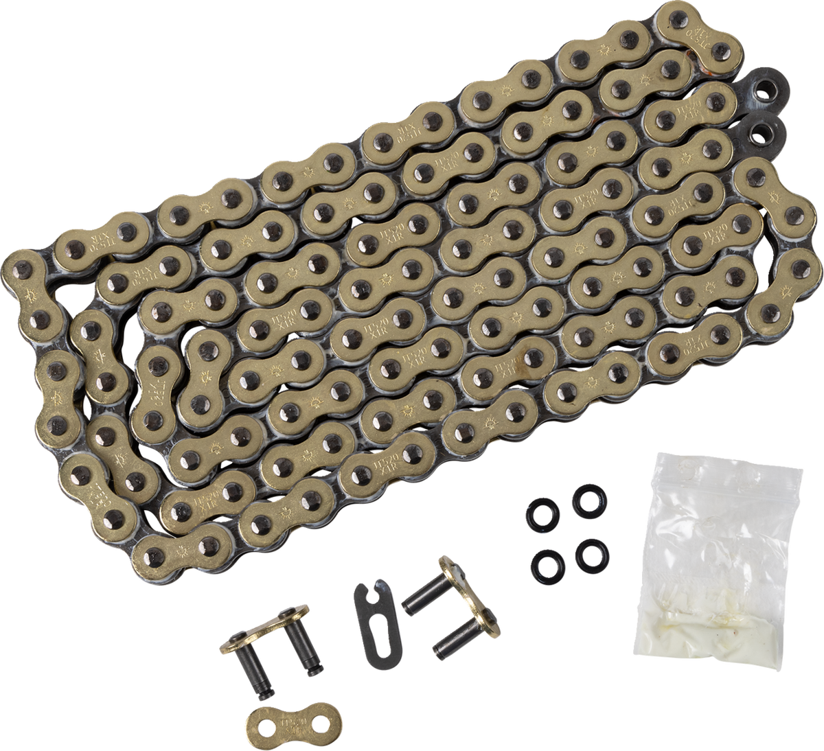 JT CHAINS JTC520X1RGB114DL 520 X1R - Heavy Duty Drive Chain - 114 Links - Gold | Off-Road