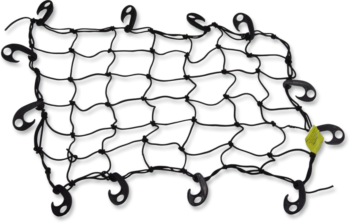 Erickson 01014 Cargo Net - Black - 28" x 28" | Adventure/ATV/UTV