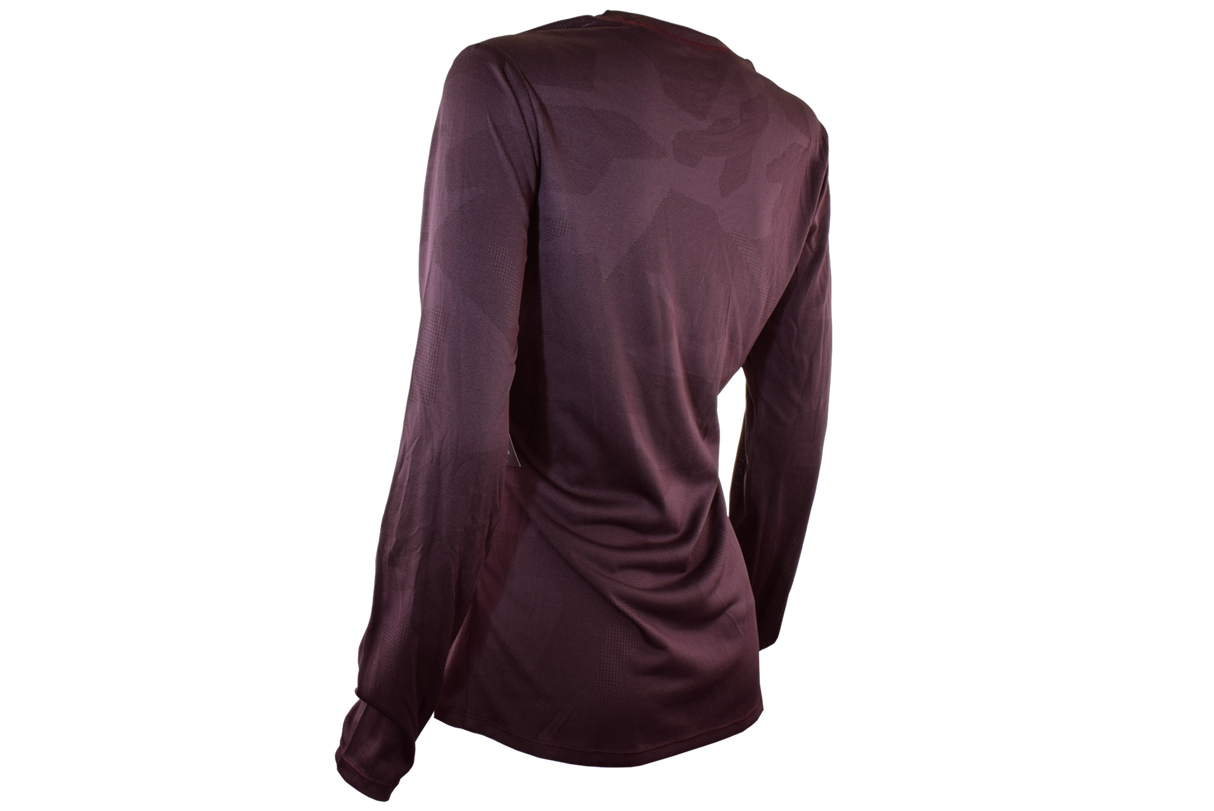 Fox Racing - Womens Ranger Long Sleeve Jersey - Dark Maroon - S