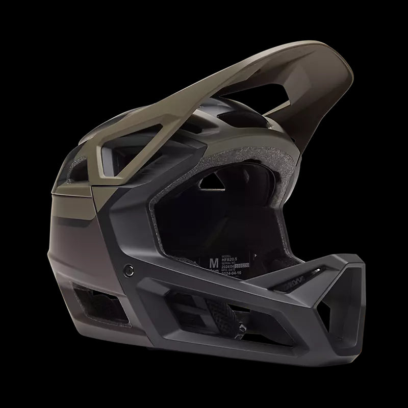 Fox Youth Proframe Rizer MTB Helmet Cocoa Brown Youth One-Size