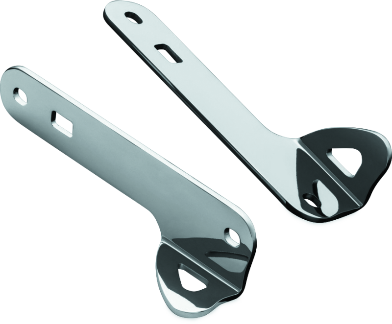 Kuryakyn Custom Teardrop Tie-Down Brackets 14-Up Touring Chrome - Cycle City Outdoors