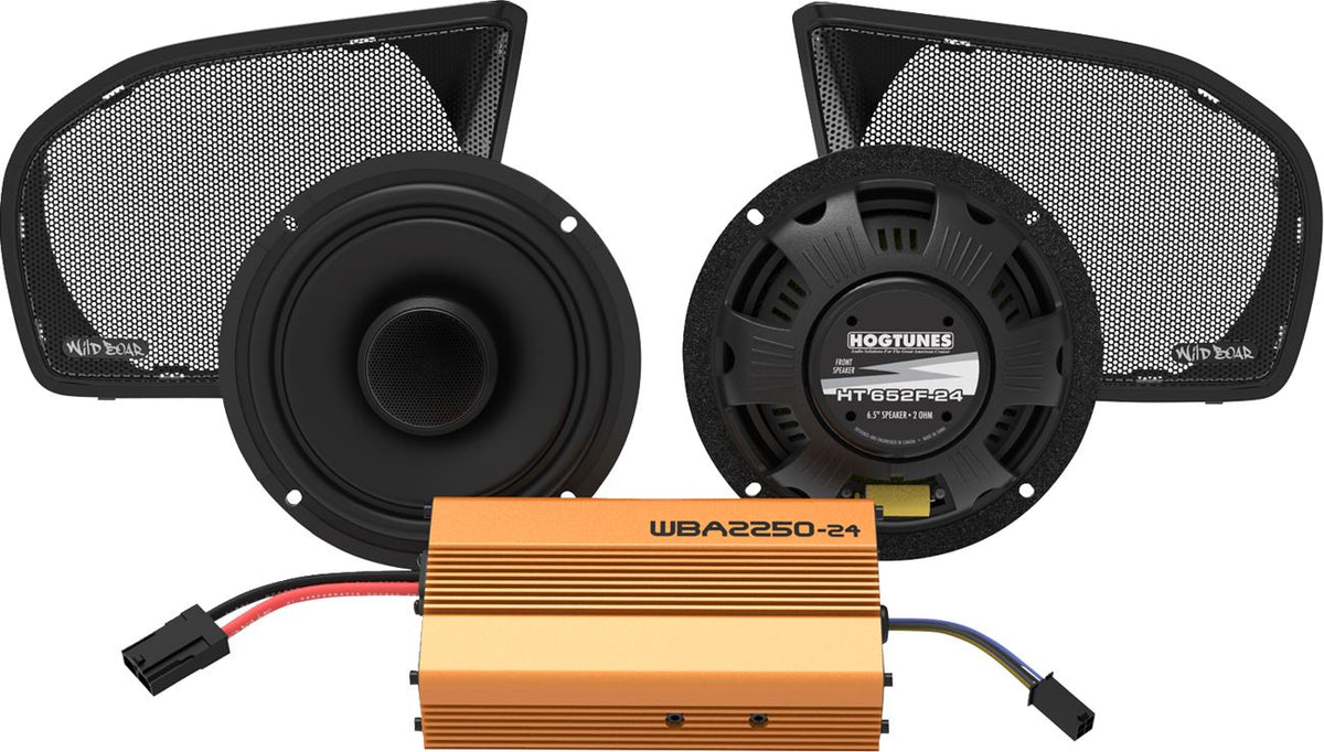 Wild Boar Audio Amp & Speaker Kit | 500W | Harley-Davidson Road Glide FLTRX | 4405-1054