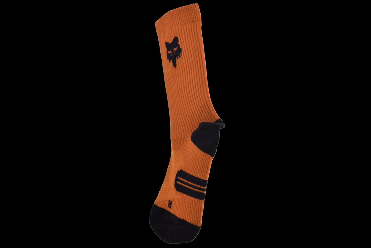Fox Racing - Youth Ranger 6" Crew Sock - Burnt Orange - YS