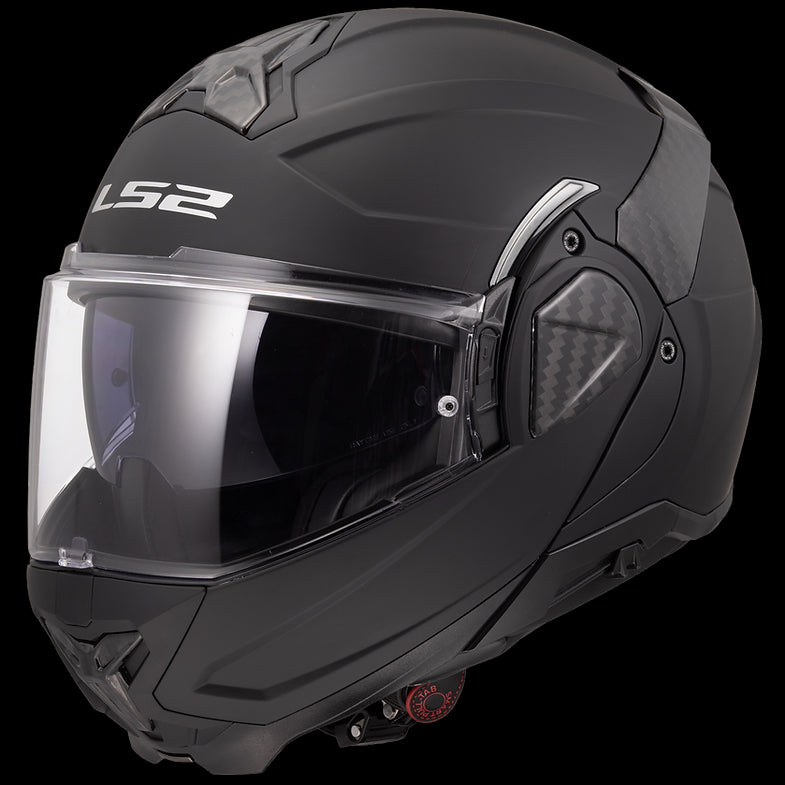 LS2 - Advant II Solid Matte Black Modular Helmet