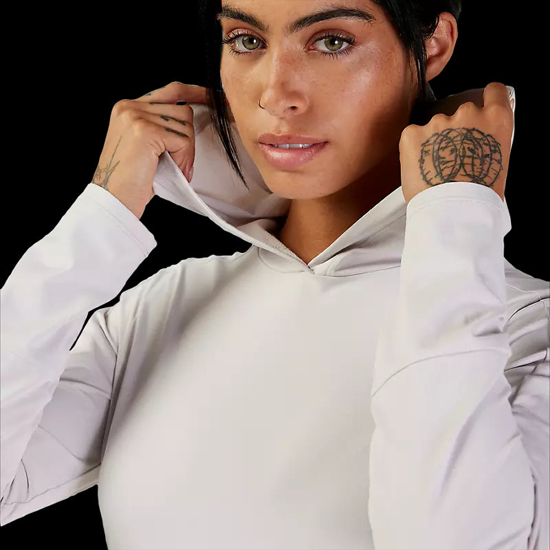 Fox Racing - Women's Ranger Long Sleeve Sun Shirt - Vintage White - S