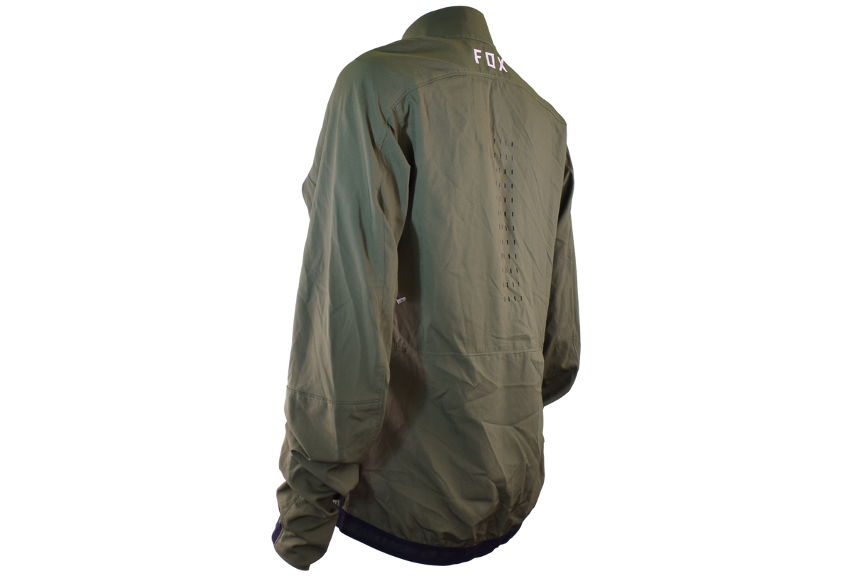 Fox Racing - Womens Ranger Wind Jacket - Olive Green - S