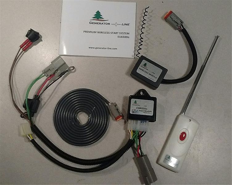 Generator Line EU7WS2 Premium Remote Control Kit for Honda EU7000is