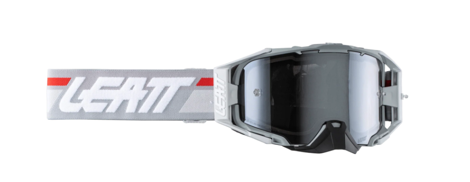 Leatt Velocity 6.5 Iriz Goggle | Forge Grey / Silver | 50% VLT | OTG