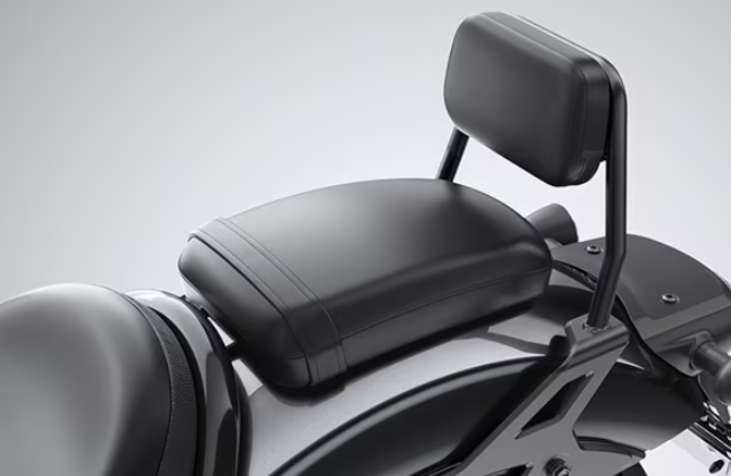Honda Backrest Pad for CMX1100 Rebel Black