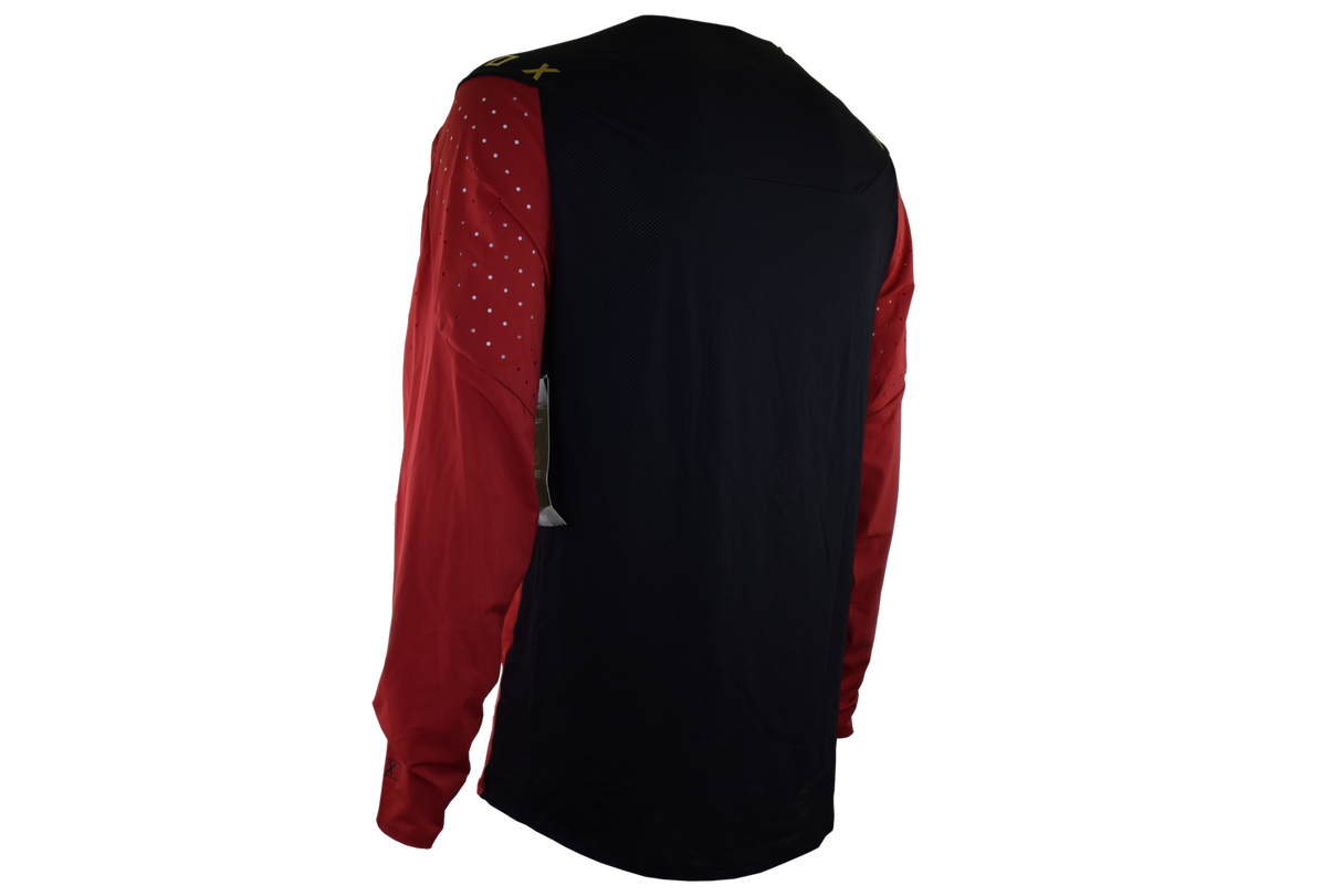 Fox Racing - Flexair Delta Long Sleeve Jersey - Black/Red - L