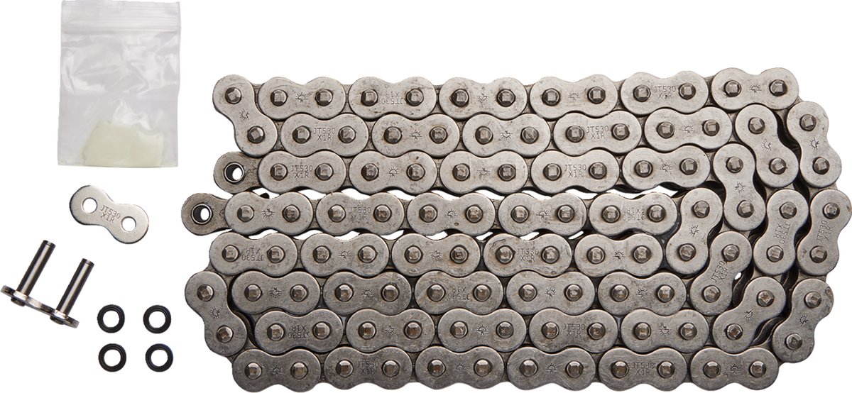 JT CHAINS JTC530X1R108RL 530 X1R - Heavy Duty Drive Chain - 108 Links | Adventure/Off-Road
