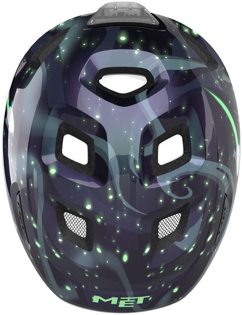 MET Hooray MIPS Kids Helmet – Space Glow in Dark