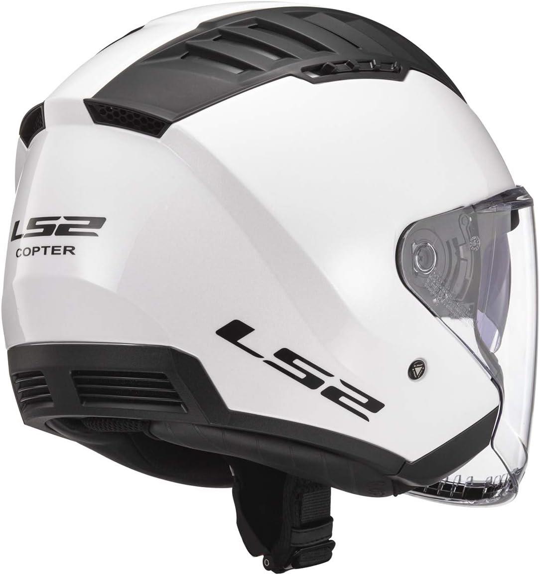 LS2 - Copter Open Face Helmet - Gloss White