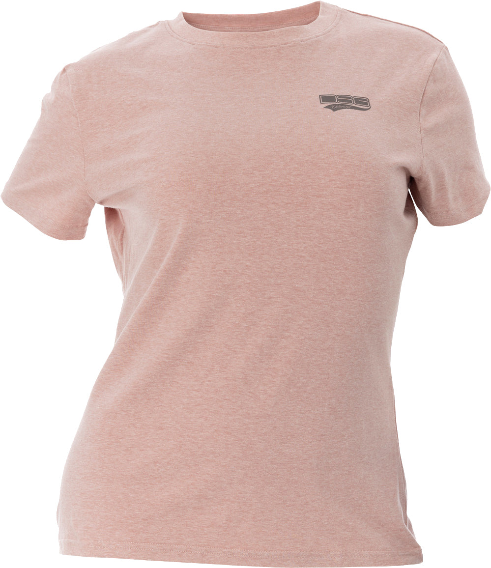 Dsg Casual Logo Tee Heathered Terracotta Lg